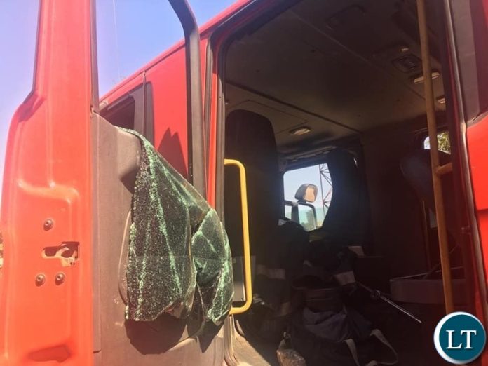 The Damaged 1 Million dollars Fire Truck