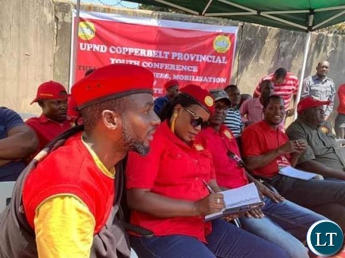 UPND Youths at a conference