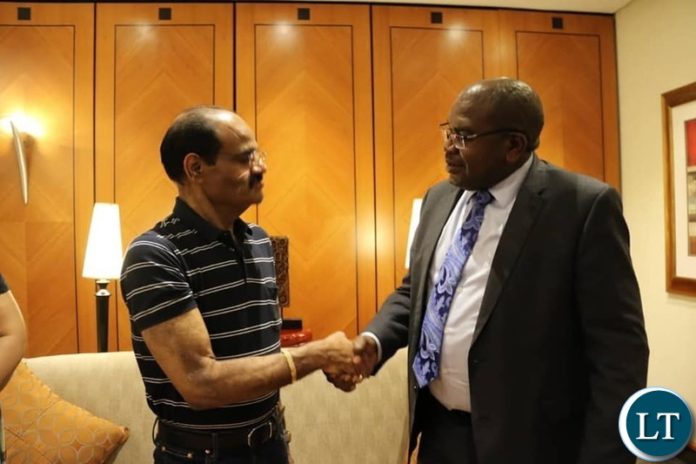 Health Minister Dr. Chitalu Chilufya