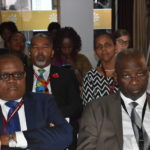 Ministry of National Development Planning  permanent secretary (Development Cooperation, Monitoring and Evaluation Danies Chisenda and Health Permanent Secretary Dr. Kennedy Malama following deliberations on Ending harmful practices : making commitments real at the International  Conference on Population and Development in Nairobi Kenya on Wednesday 13 November, 2019. PHOTO | Chibaula Silwamba | MNDP