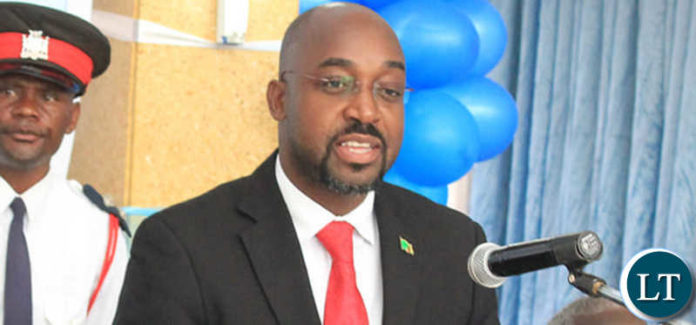 Minister of Higher Education, Hon. Dr. Brian Mushimba at UNZA