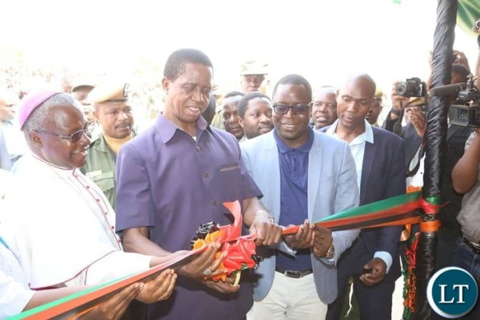 His Excellency President Dr. Edgar Chagwa Lungu