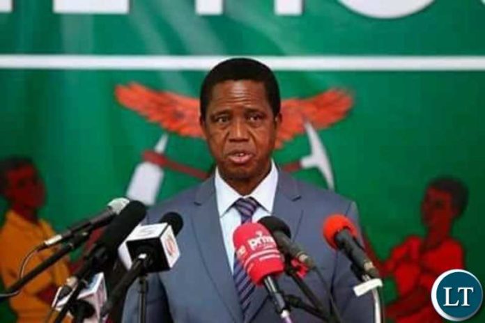 His Excellency Dr. Edgar Chagwa Lungu