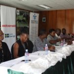 CSOs holding a conference on the Lower Zambezi Mining Saga