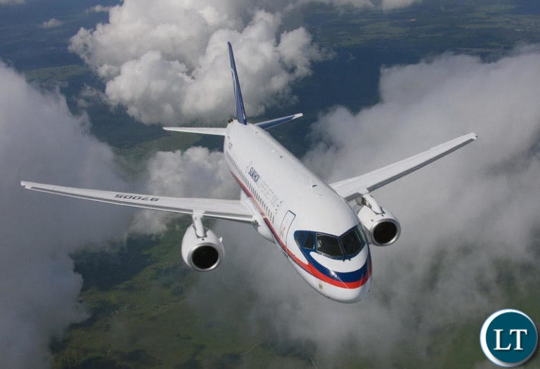 Zambia fails to pay for a new Sukhoi SuperJet 100 VIP passenger jet from Russia
