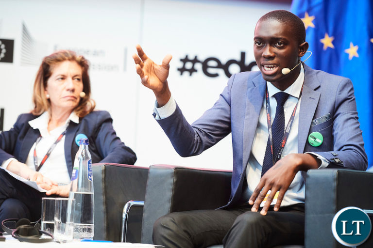 Zambia’s youth leader and entrepreneur urges young people in Africa to pursue  opportunities beyond employment