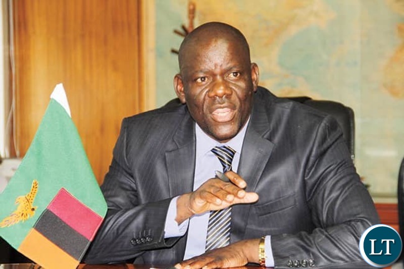 The Patriotic Front Secretary General Hon. Davies Mwila