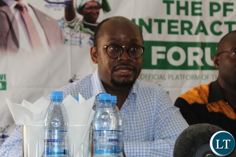PF Media Director Sunday Chanda