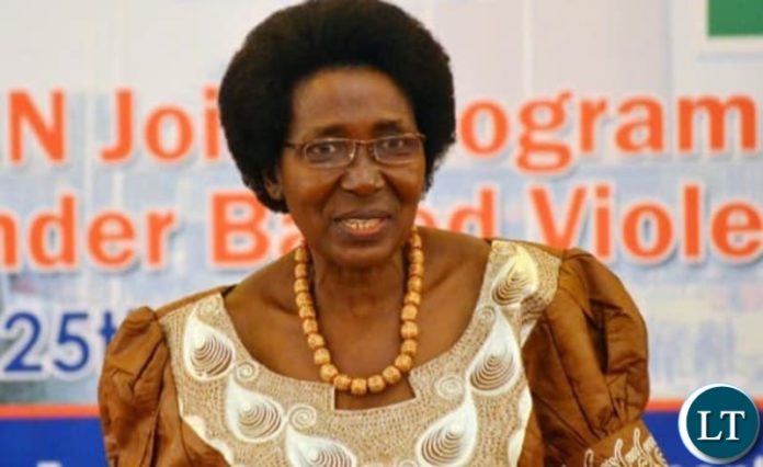 Vice President Mrs. Inonge Wina