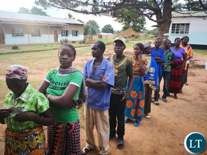 Milenge Primary School polling station.