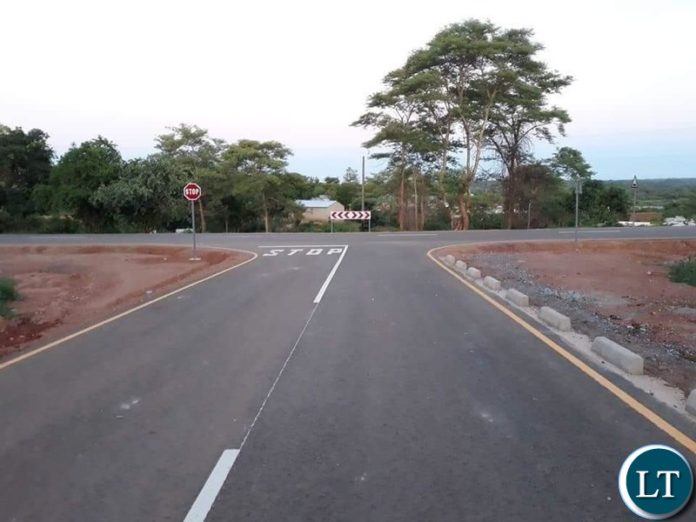 Behold the road infrastructure in chongwe