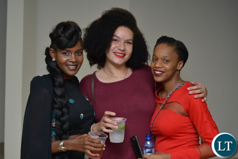 Guests at a solo art exhibition themed “The Gate Keepers of Morality”, at the ALN Building in Longacres