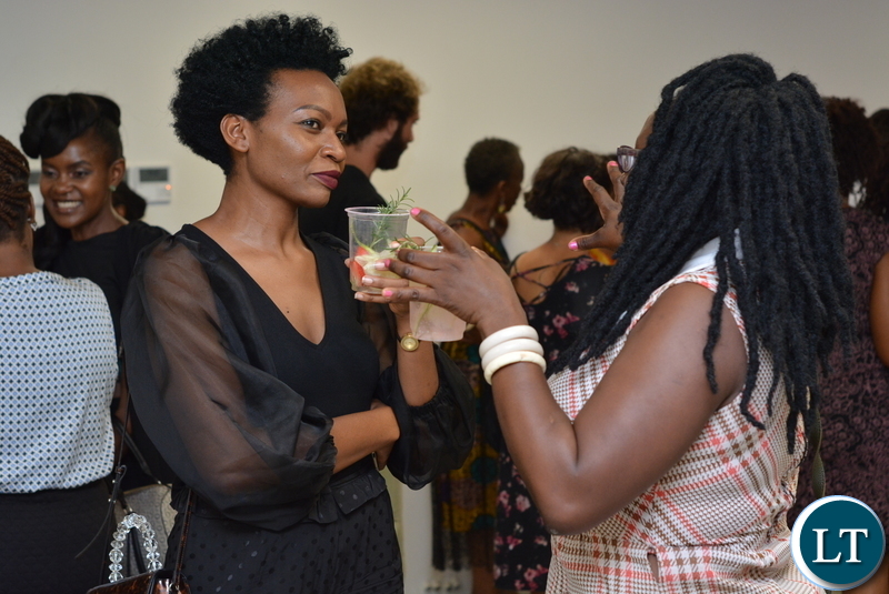 Guests at a solo art exhibition themed “The Gate Keepers of Morality”, at the ALN Building in Longacres