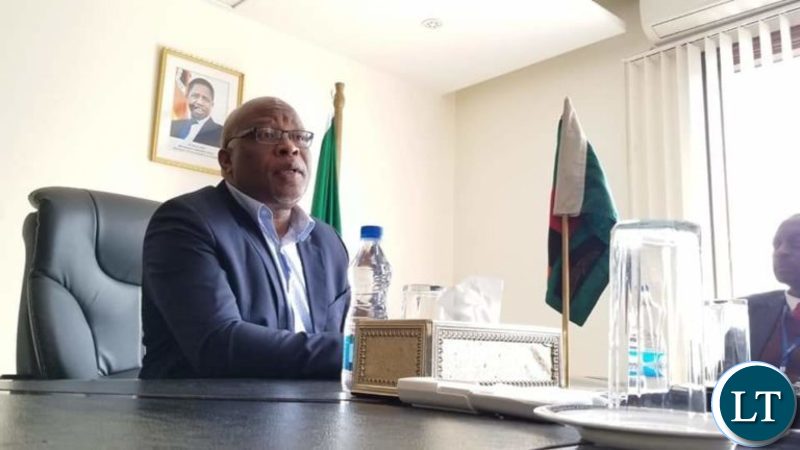 MMD Party president Nevers Mumba