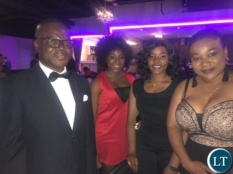 Guests at the Welcome Gala Dinner organised in his honour by the Zambia Association in South Africa (ZASA) at Scarlet Ribbon, Kempton Park, Johannesburg.