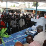 Raphael Nakacinda addressing his faction in MMD