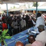 Raphael Nakacinda addressing his faction in MMD