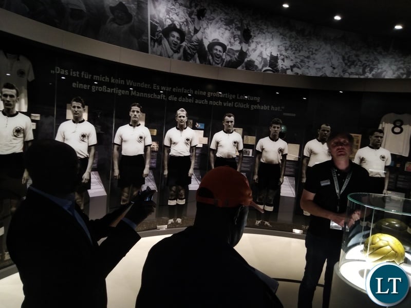 Life Size Portrait of Germanys First FIFA World Cup champions of the 1954 finals in Switzerland
