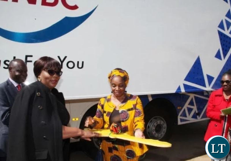 Information and Broadcasting Minister Dora Siliya with Mulenga Kapwepwe