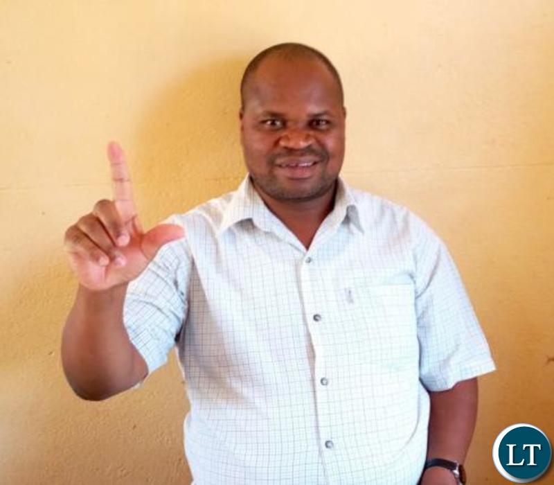(MMD) Eastern Province Acting Chairperson Mr. Yolamu Jere