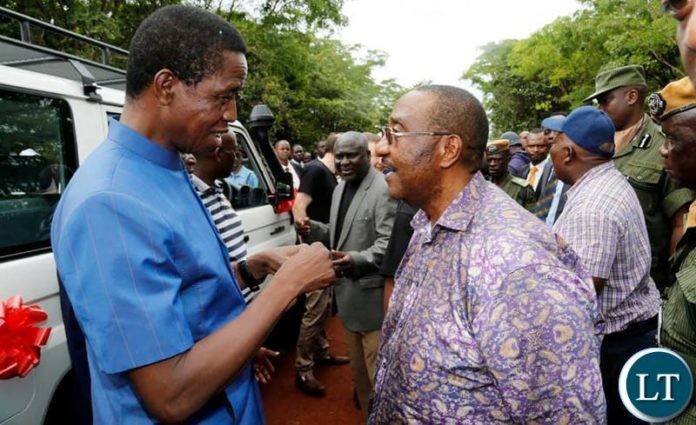 President Lungu with GBM in Kasama