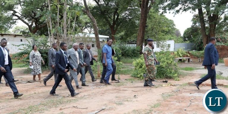 President  Lungu  tells  Zambia Army and the Zambia National Service to expedite the construction of the National House of prayer