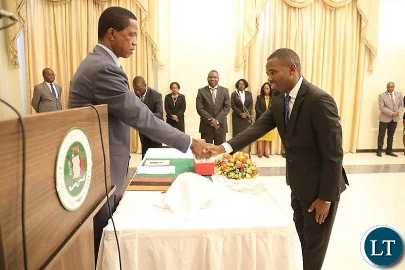 President Lungu's Special Assistant for Politics. Dr Chris Zumani Zimba