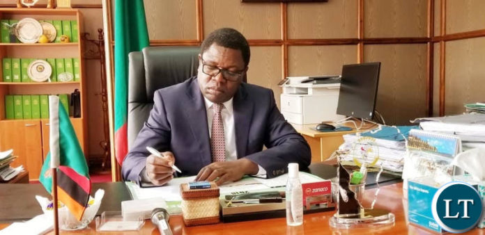 Foreign Affairs Minister Joseph Malanji