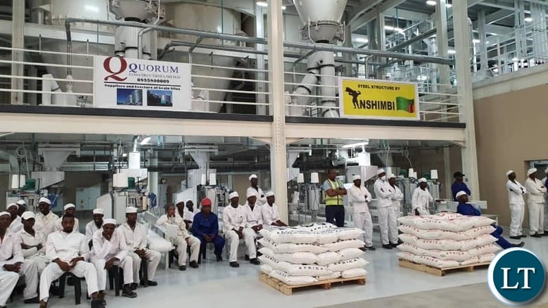The African Milling New Maize Plant situated along Buyantanshi road in Lusaka
