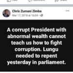 Chris Zimba’s old Facebook posts