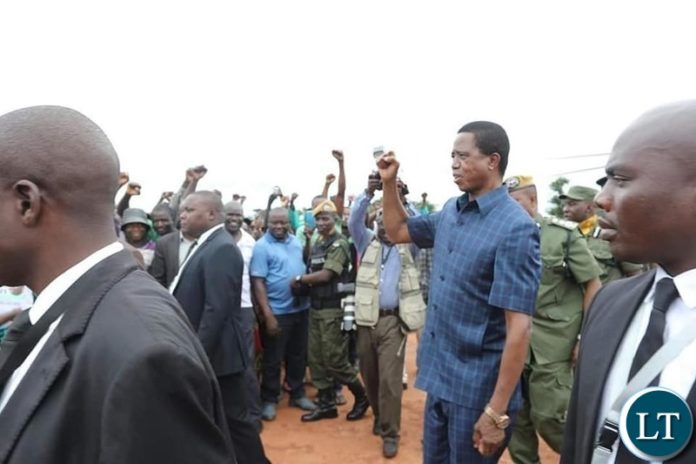 PRESIDENT Edgar Lungu