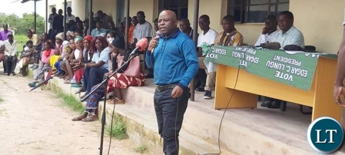 Shiwang'andu Member of Parliament Hon Stephen Kampyongo