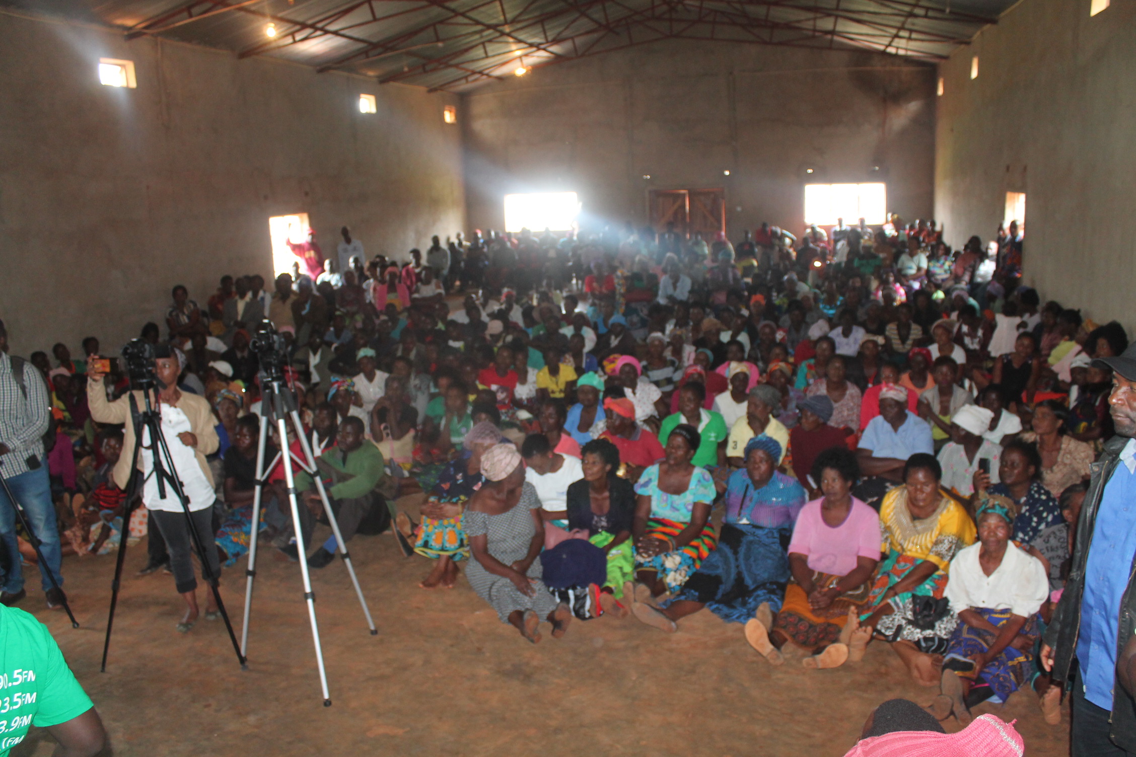 Part of the Audience being addressed by Raphael Nakacinda