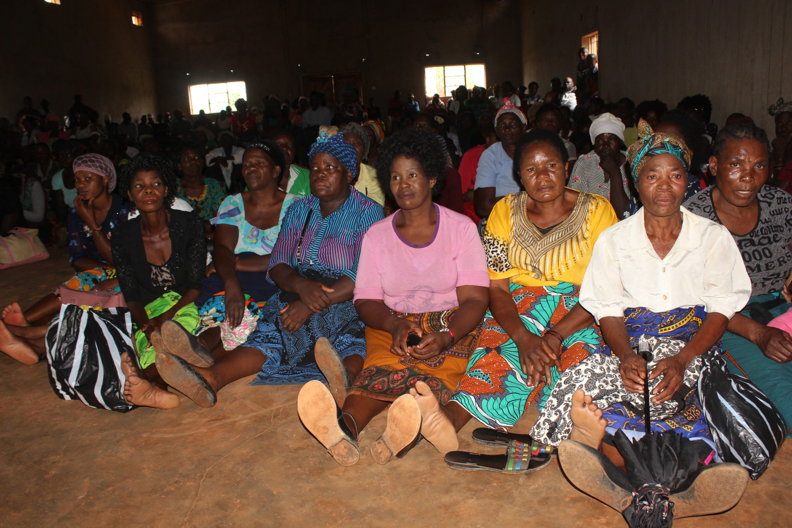 Part of the Audience being addressed by Raphael Nakacinda