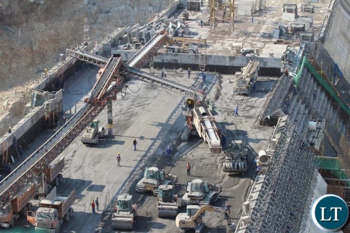 Kafue Lower Gorge Construction Site