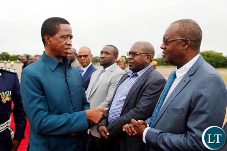 President Edgar Lungu  attends inauguration of President of Mozambique