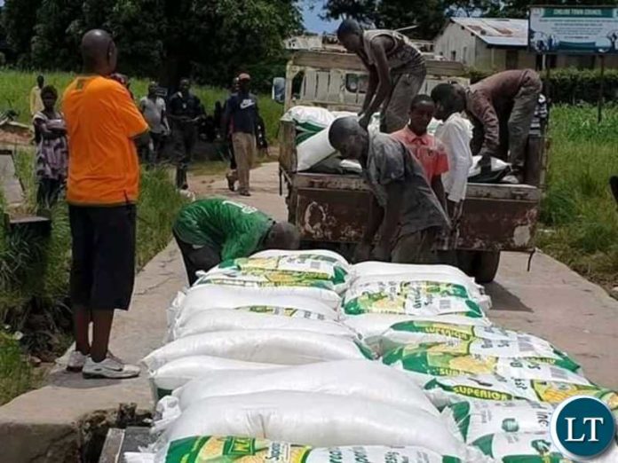 Mealie Meal Distribution on Chilubi Island