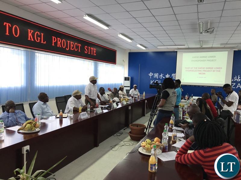 Project Presentation to the media