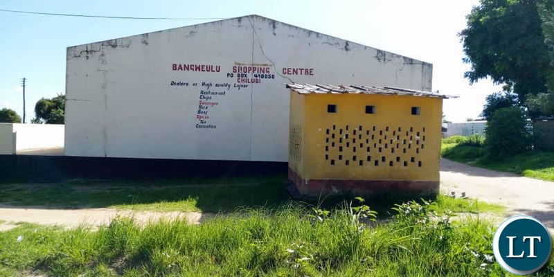 The Shopping Complex where the Chilubi College Nursing and Midwifery has now been moved to