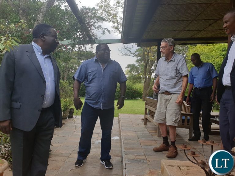 Kambwili visits ailing Guy Scott, declares his readiness for 2021