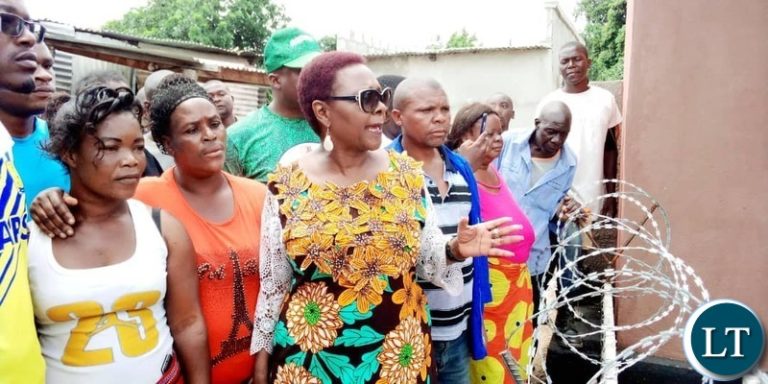 Former Finance Minister Margaret Mwanakatwe Commissions  10 public toilets in her constituency