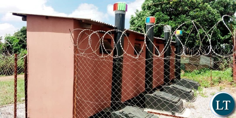 Biodegradable public toilets commissioned by Mrs Mwanakatwe