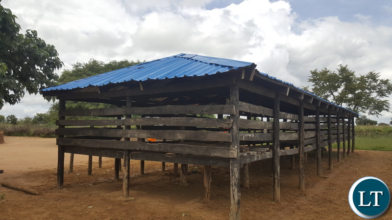 a poultry house in Hakunkula ward