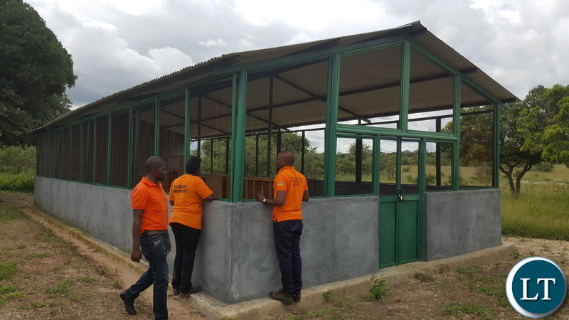 a poultry house in Munyenze ward