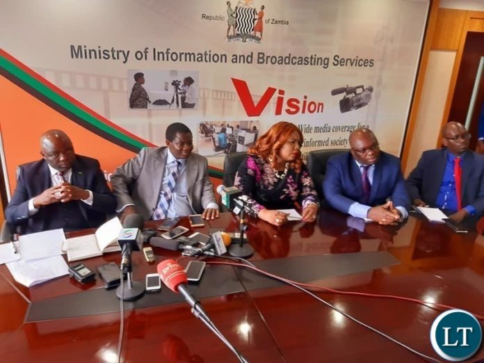 The Joint media briefing Minister of Home Affairs, Ministers of information and General Education