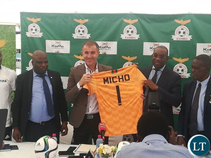Micho unveiled as Chipolopolo Coach