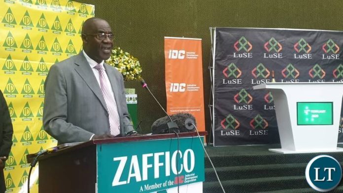 Finance Minister Dr. Bwalya Ng'andu