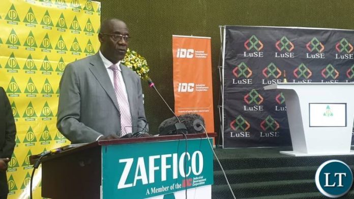 Finance Minister Dr. Bwalya Ng'andu