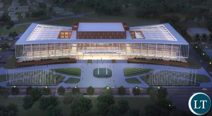The Artist Impression of the New Conference Center: A gift from China