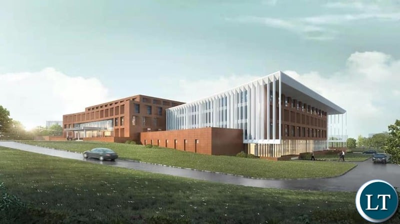 The  Artist Impression of the  New Conference Center: A gift from China
